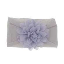 Load image into Gallery viewer, Baby Headband Big Chiffon Flower Bow Hair Band Newborn Girl-Toddler Turban Head Wrap
