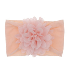 Load image into Gallery viewer, Baby Headband Big Chiffon Flower Bow Hair Band Newborn Girl-Toddler Turban Head Wrap
