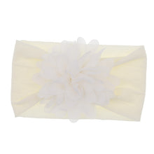 Load image into Gallery viewer, Baby Headband Big Chiffon Flower Bow Hair Band Newborn Girl-Toddler Turban Head Wrap
