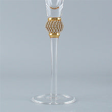 Load image into Gallery viewer, Fancy Wedding Glasses Inlaid Rhinestone Goblet
