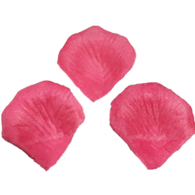 1000 or 3000 Pcs Bag Artificial Silk Rose Petals for Wedding Decorations- Wedding Supplies