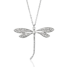 Load image into Gallery viewer, Romantic Rhinestone Creative Dragonfly Necklace For Women
