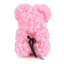 Load image into Gallery viewer, Rose Teddy Bear Artificial Flower Gift - Also a Decor for Any Special Occasion-Holidays
