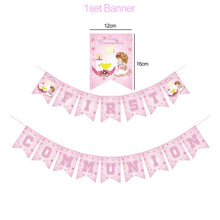 Load image into Gallery viewer, Pink First Holy Communion Party Decorations-Supplies for Girl
