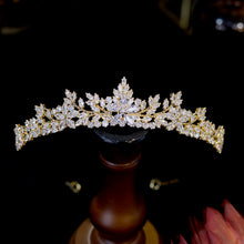 Load image into Gallery viewer, Dainty Accents Wedding Tiaras-Crowns Jewelry
