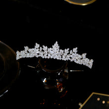 Load image into Gallery viewer, Dainty Accents Wedding Tiaras-Crowns Jewelry

