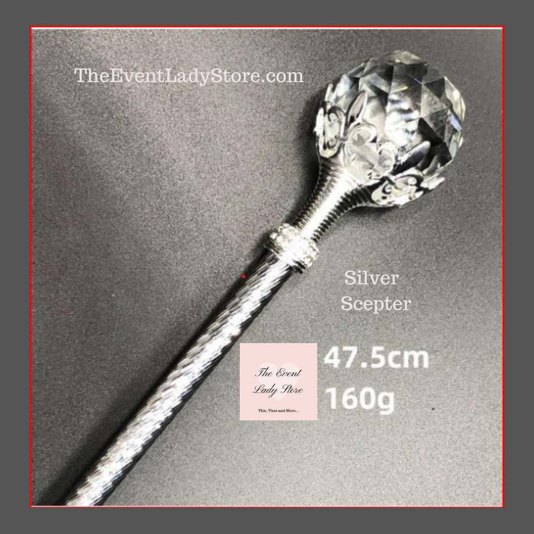 Magic Crystal Stone Scepter for Fairy Princess Quinceanera